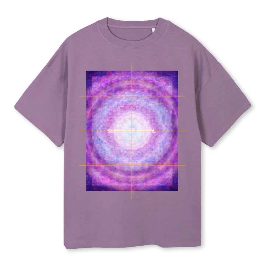 SUPERCELESTIALPURPXS Purple Oversized Tee.