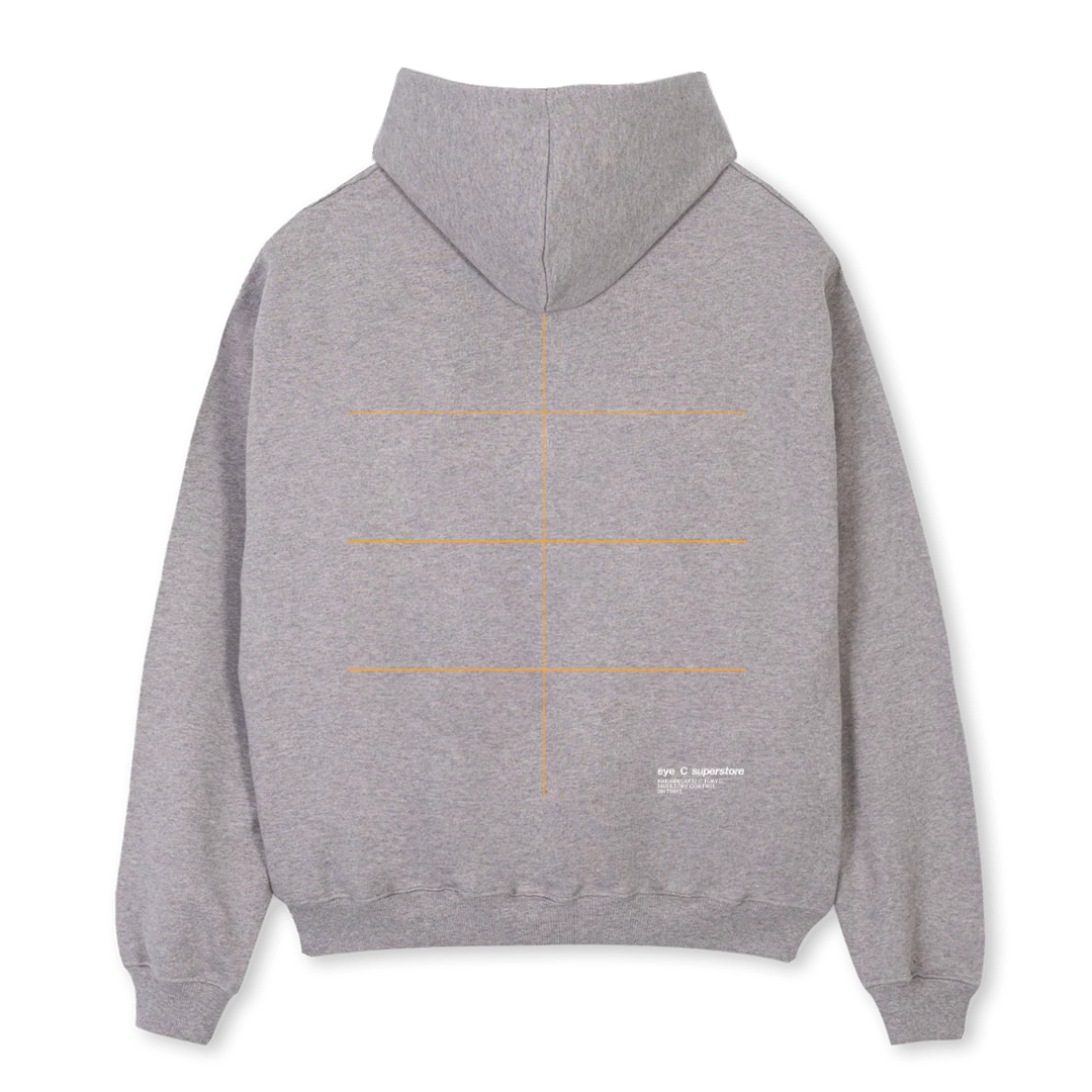 SUPERSTORE II Grey Marl Oversized Hoodie. - Image 2
