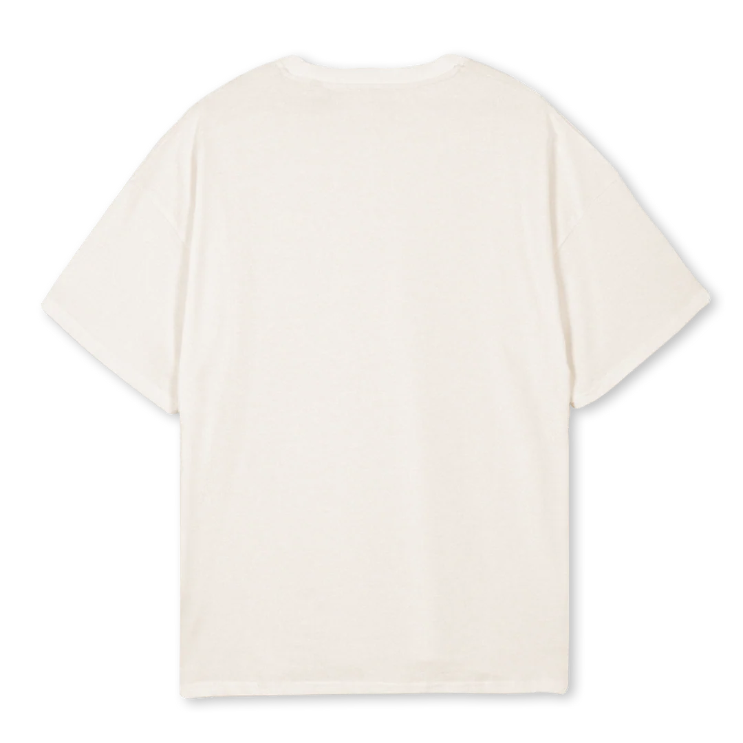 SWITZ Vintage White Oversized Tee. - Image 2