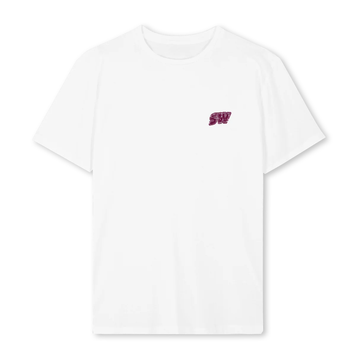 SWTOURTEEPURP White Regular Tee.