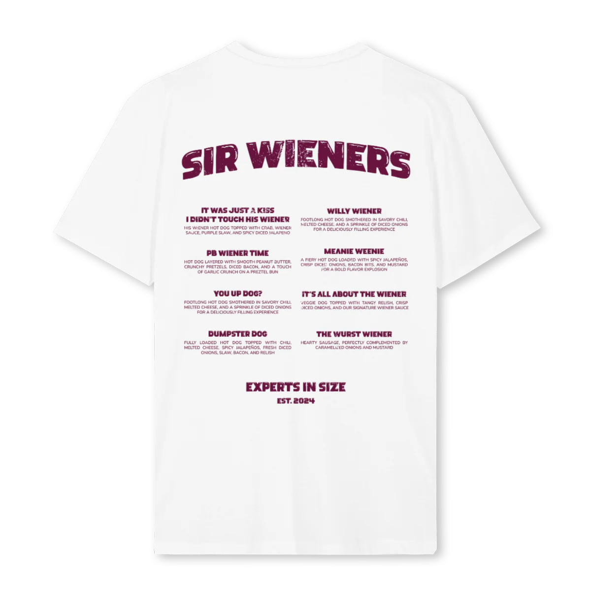 SWTOURTEEPURP White Regular Tee. - Image 2