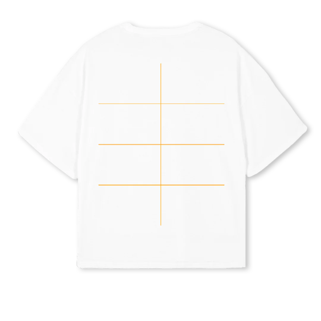 TAG White Oversized Boxy Tee. - Image 2