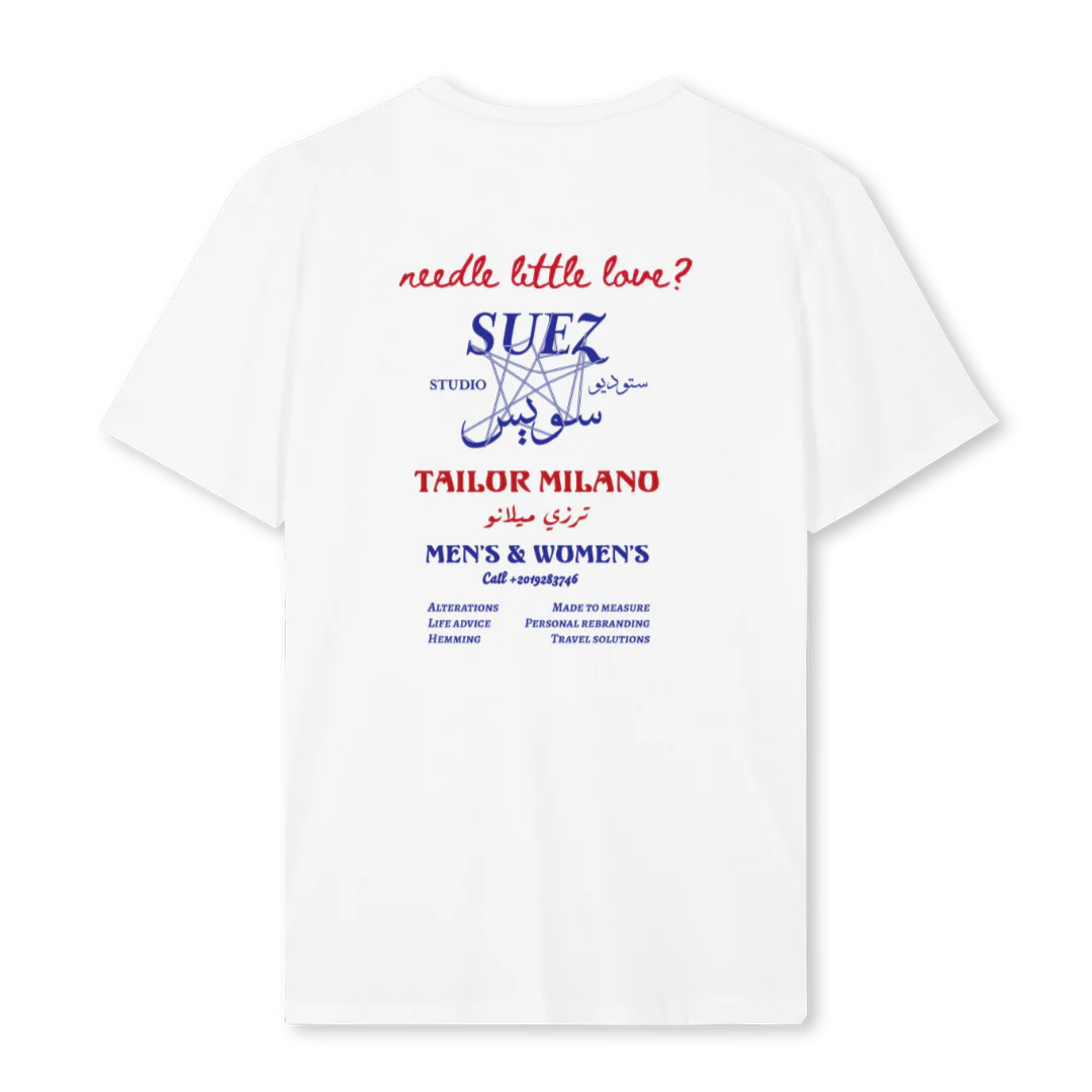 TAILOR White Regular Tee. - Image 2