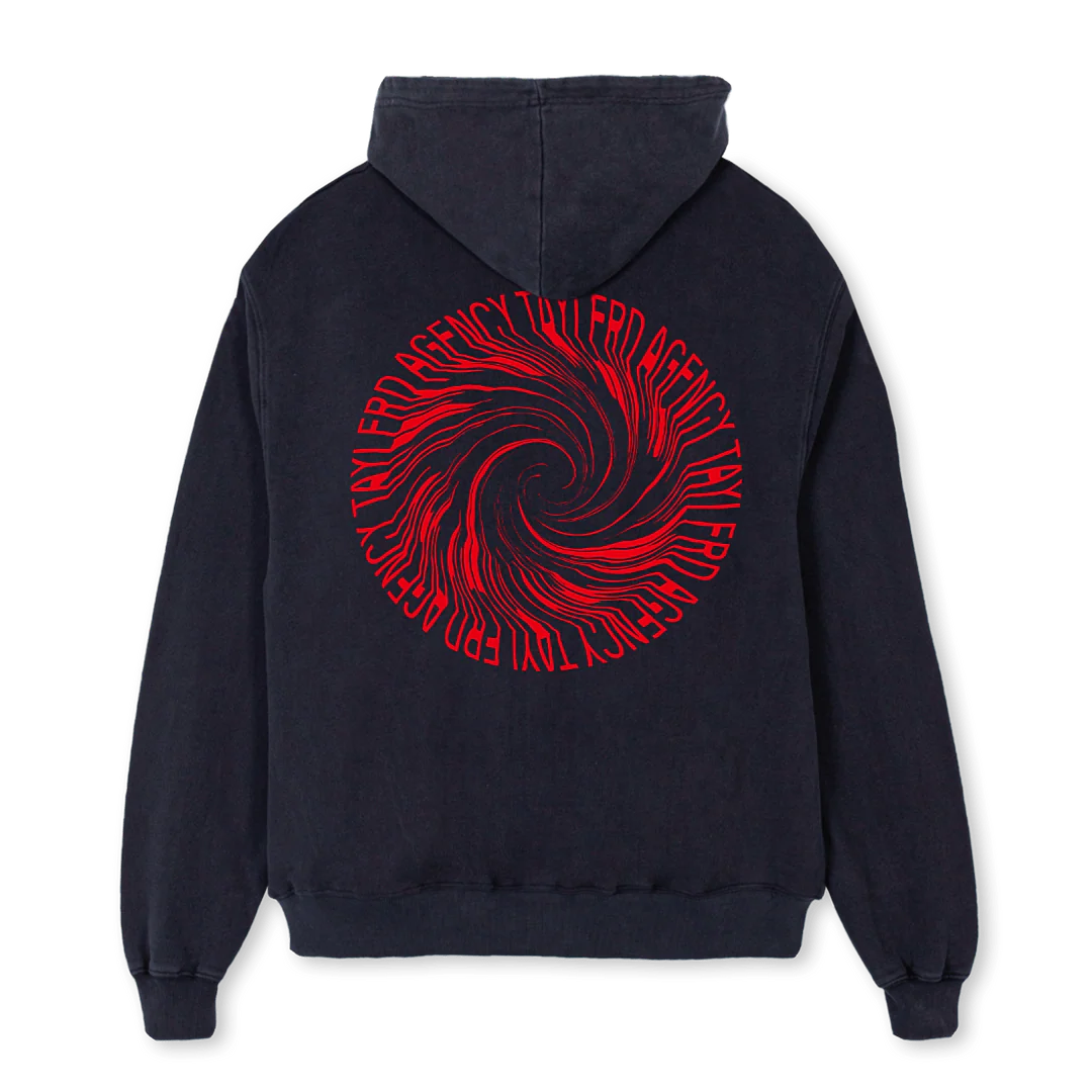 TAYLERDHOODIE Vintage Black Oversized Hoodie. - Image 2