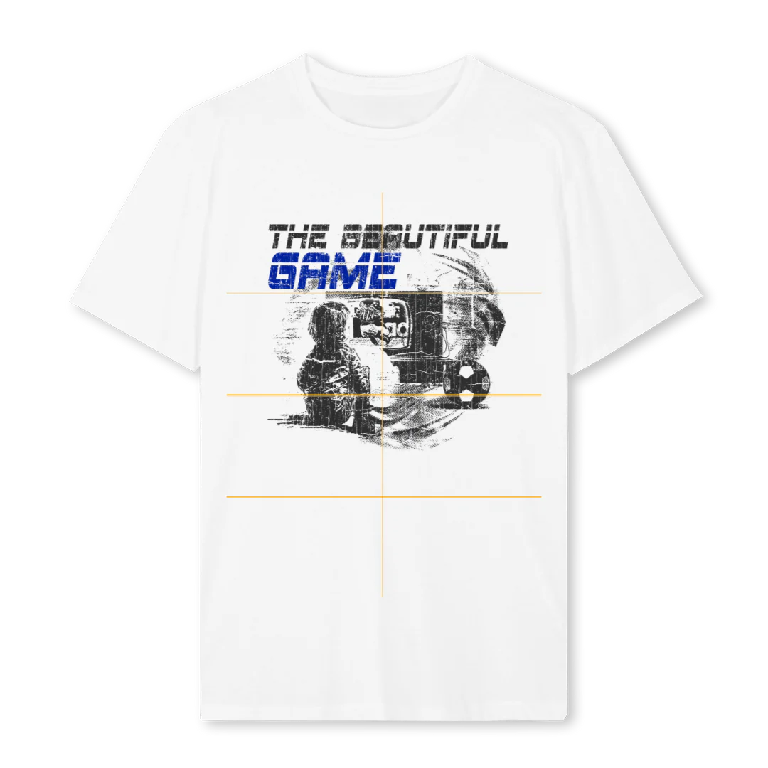 TBG RONALDINHO White Regular Tee.
