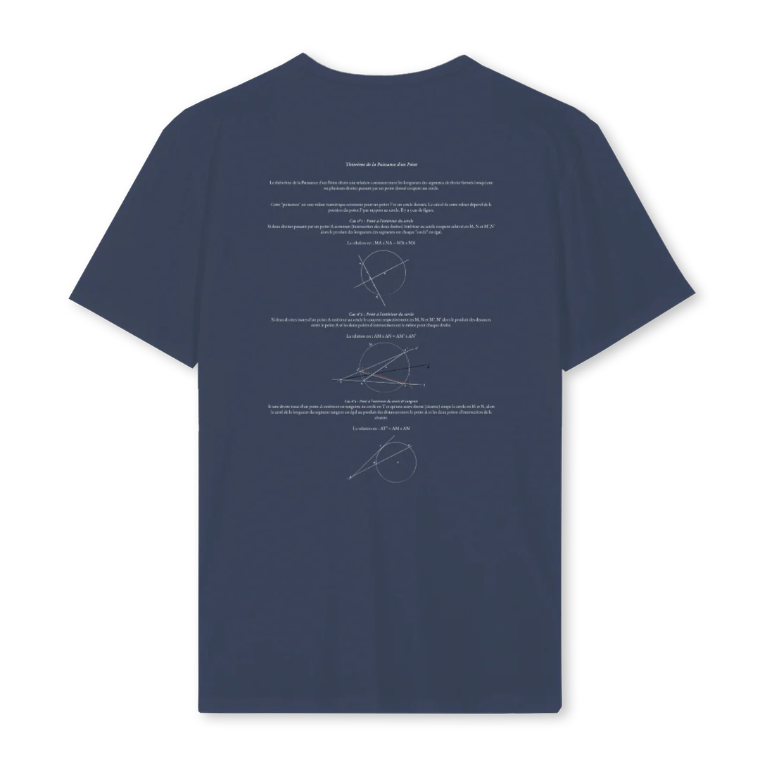 TDS GEOMETRY NOTES Navy Blue Regular Tee. - Image 2