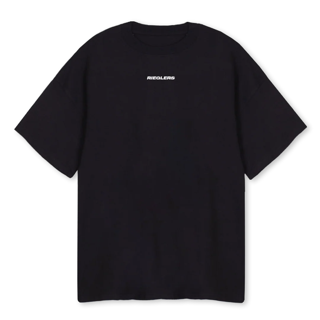TEAMBLKOVT Black Oversized Tee.