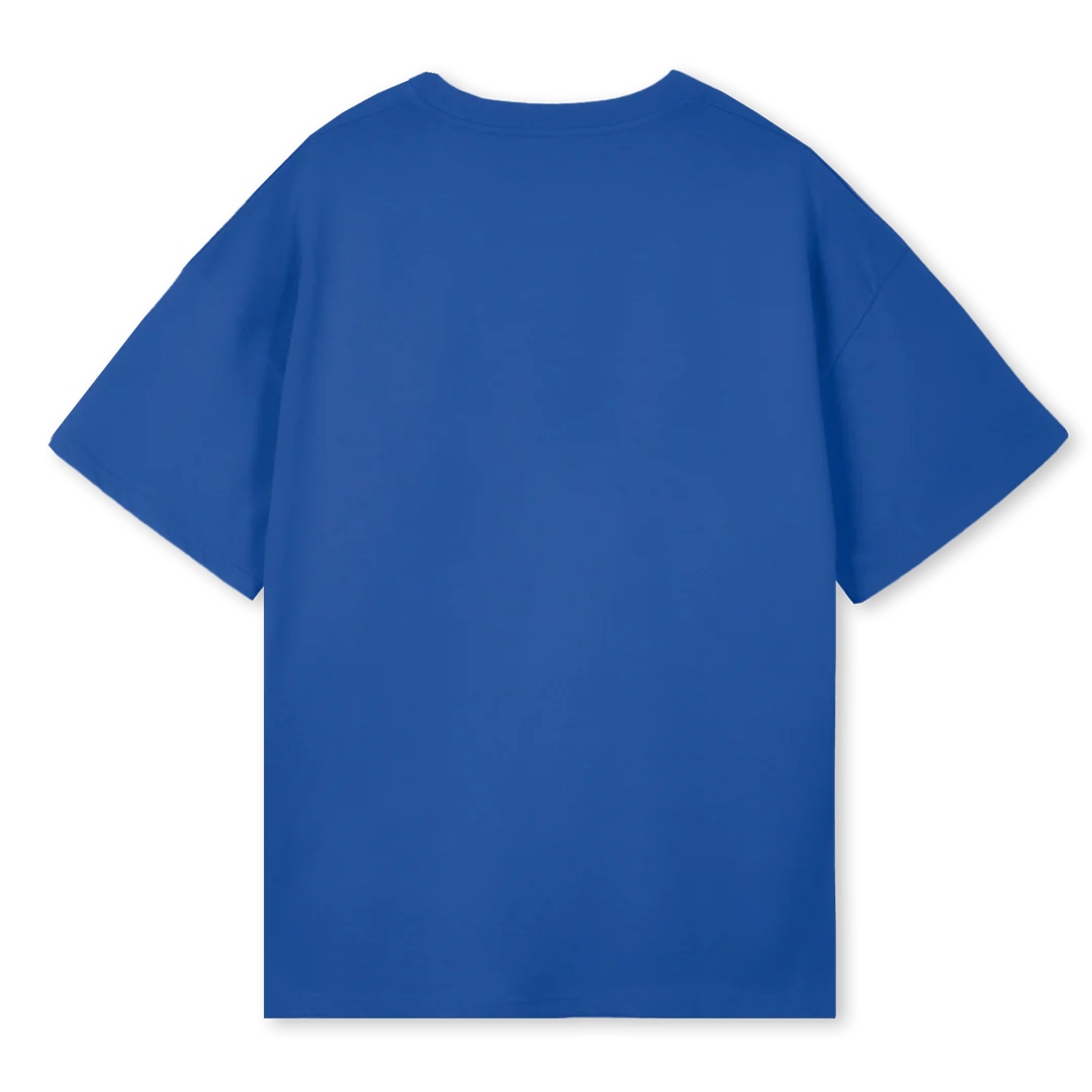 TEAMBLUE Cobalt Blue Oversized Tee. - Image 2