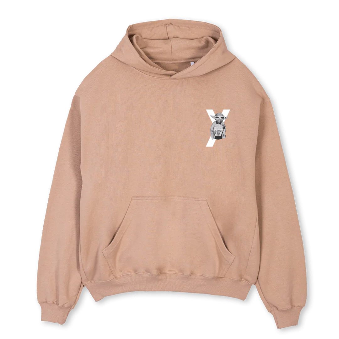 TEAMKLARHEIT5 Croissant Oversized Hoodie.