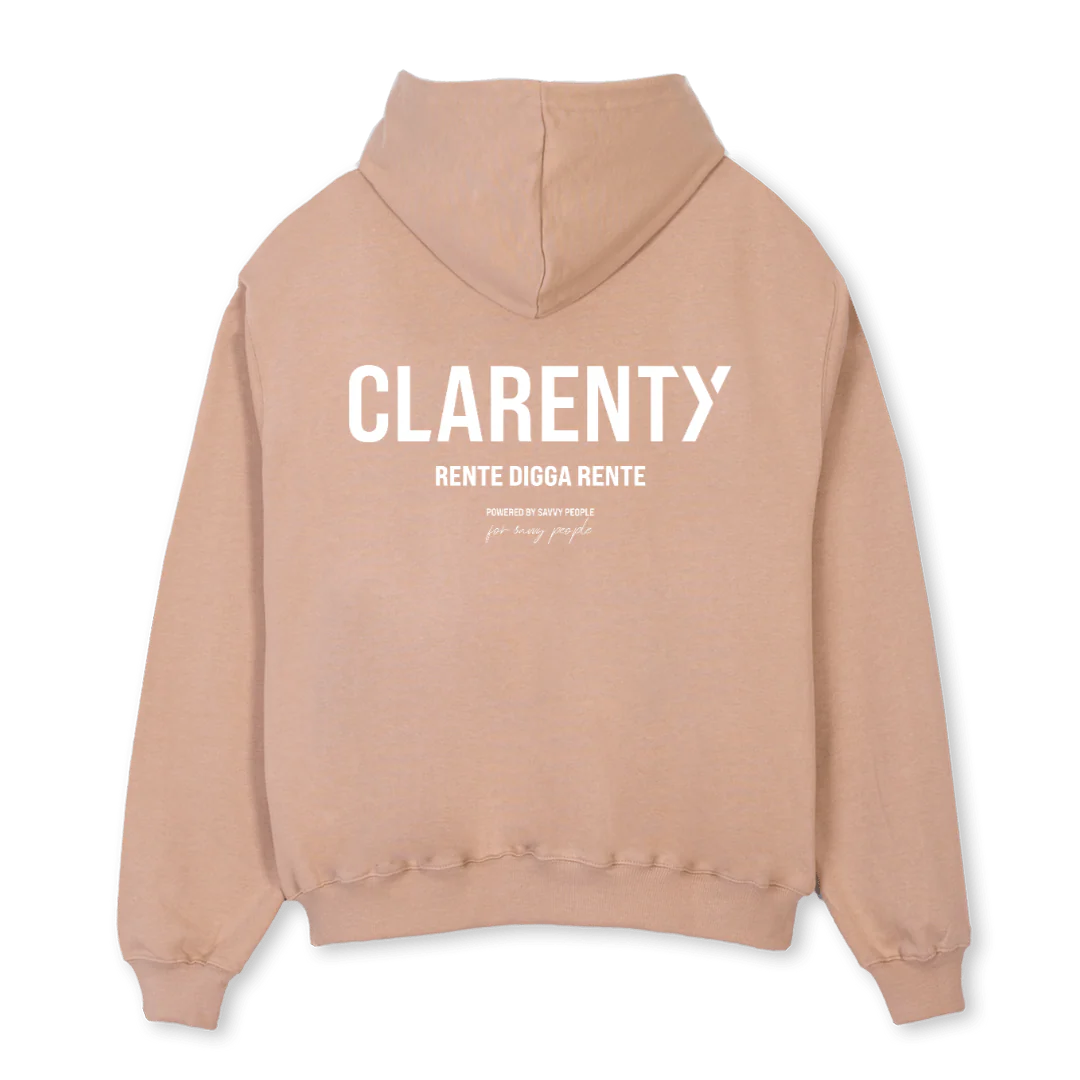 TEAMKLARHEIT5 Croissant Oversized Hoodie. - Image 2