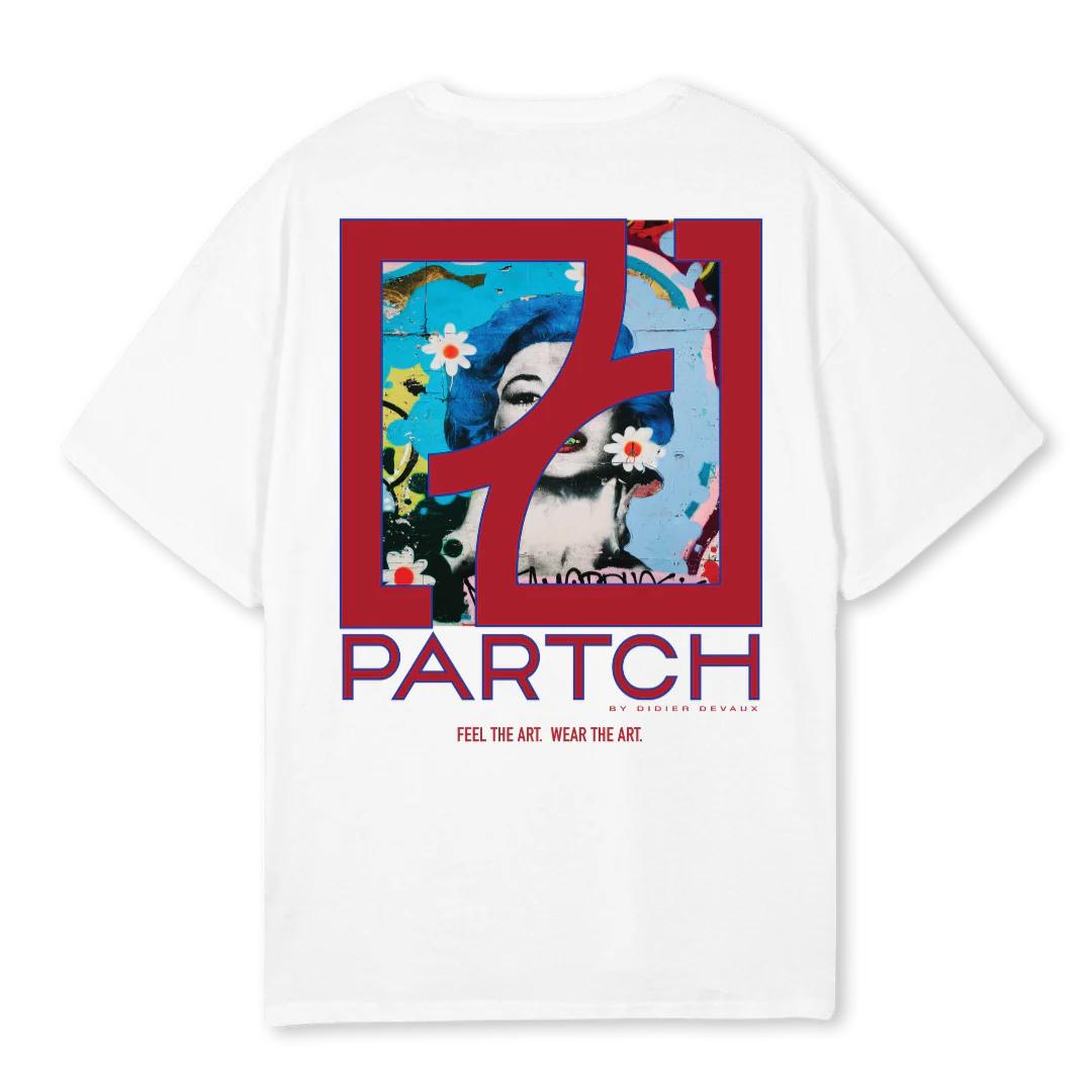 TEE WHT FRIDA White Oversized Tee. - Image 2