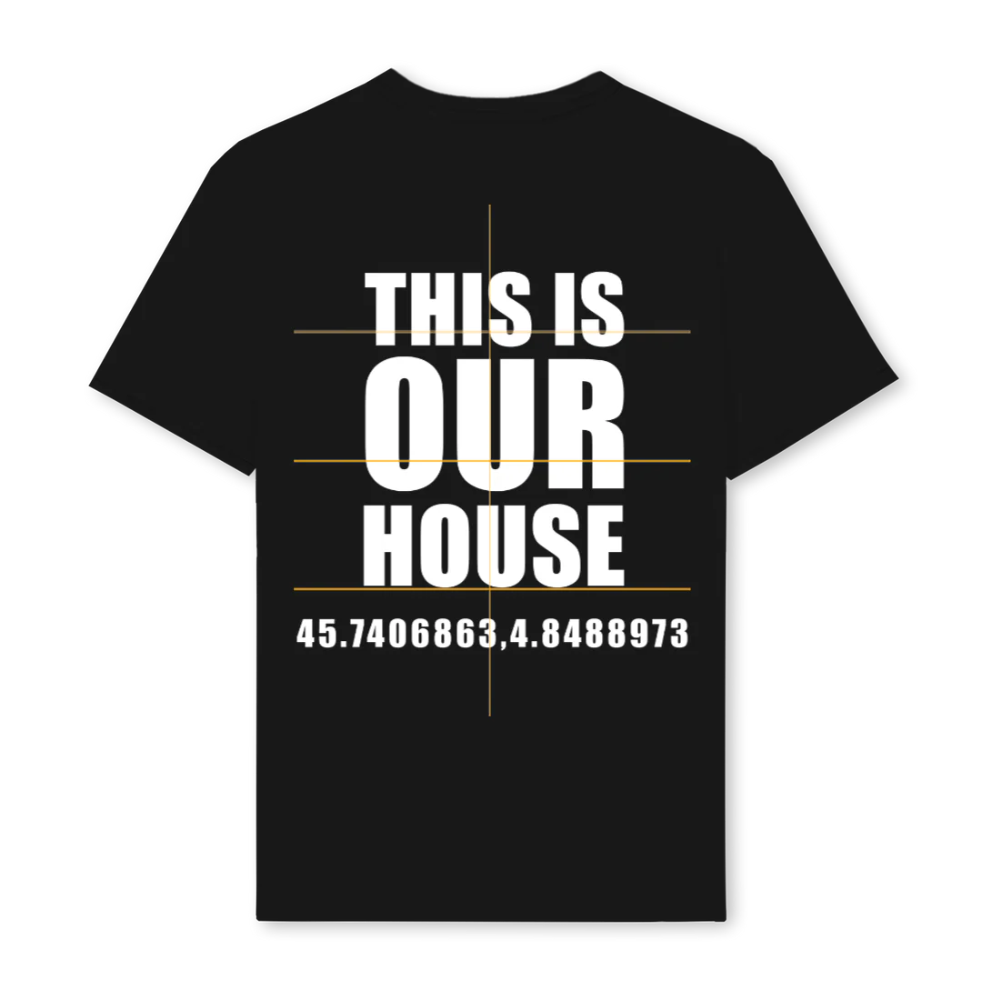 TEEK Black Regular Tee. - Image 2