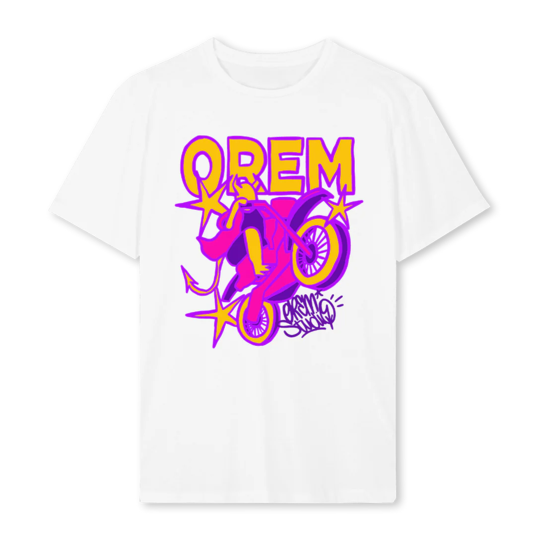 TEY White Regular Tee.