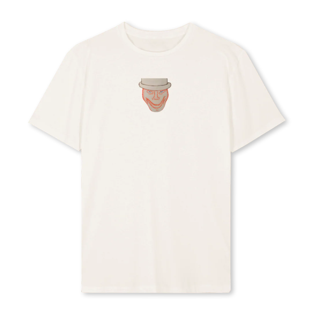 THE GRIN Vintage White Regular Tee.