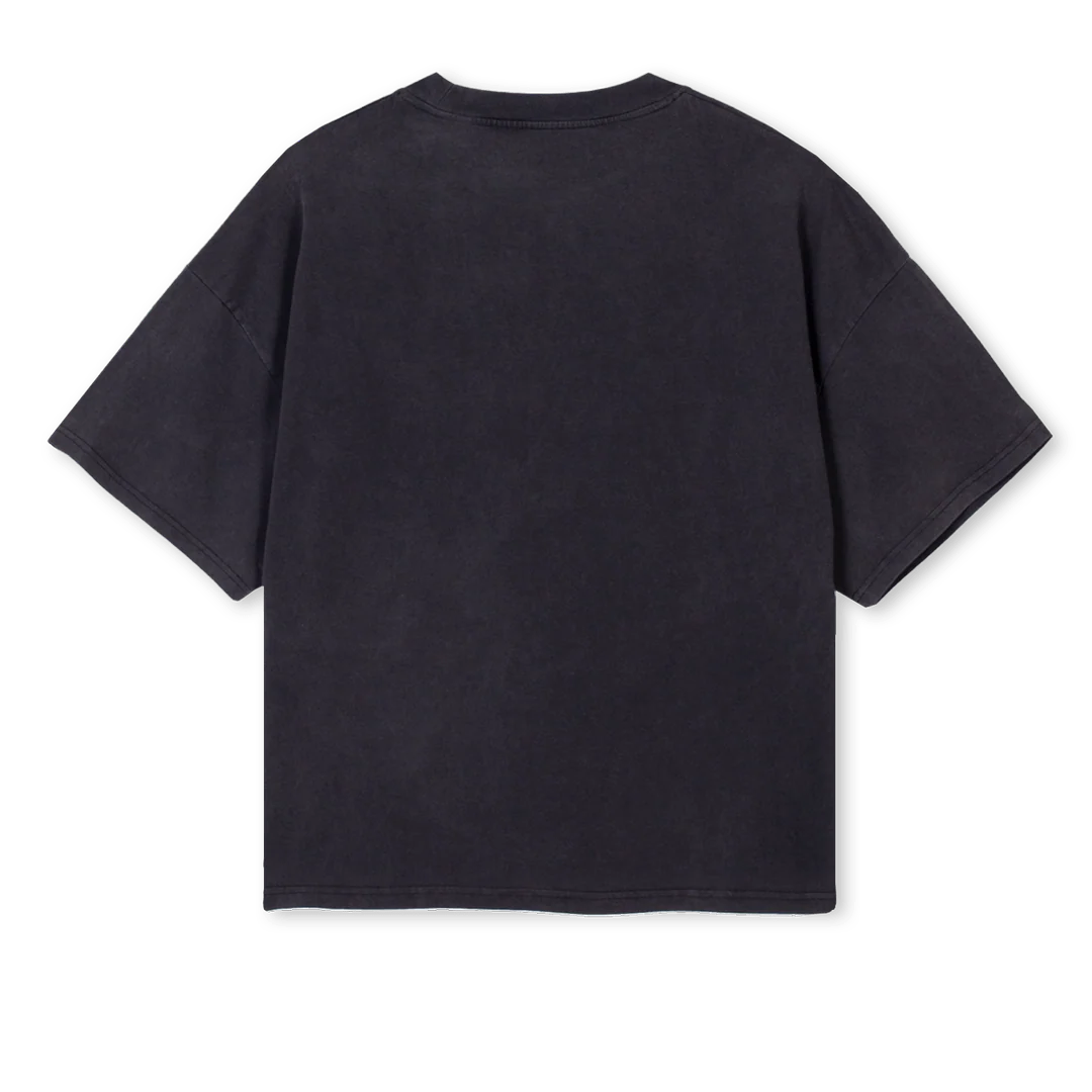 THEFUTURE Vintage Black Oversized Boxy Tee. - Image 2