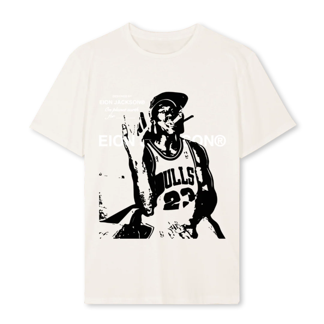THREEPEAT Vintage White Regular Tee.