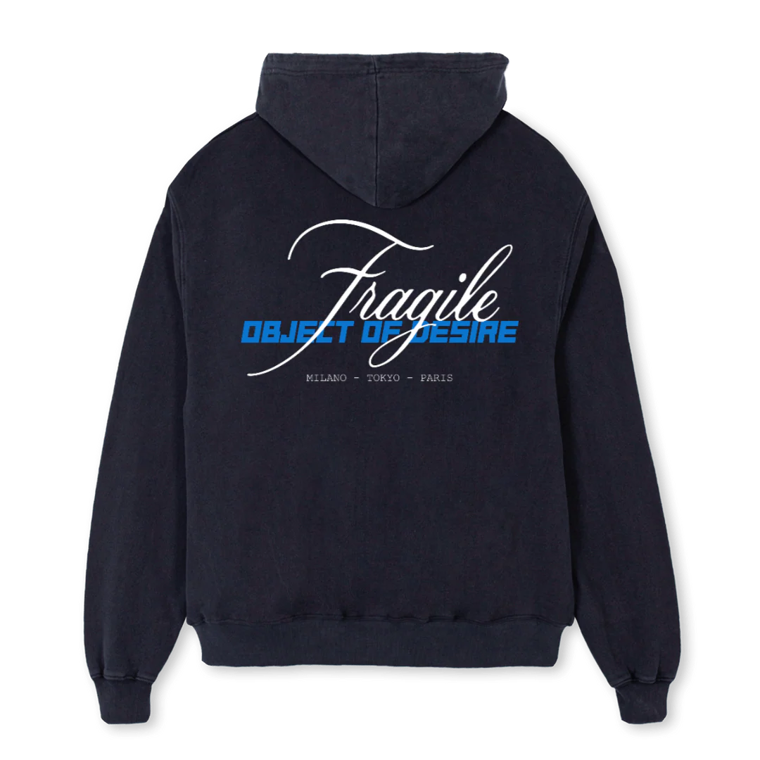 TOKYO HD Vintage Black Oversized Hoodie. - Image 2