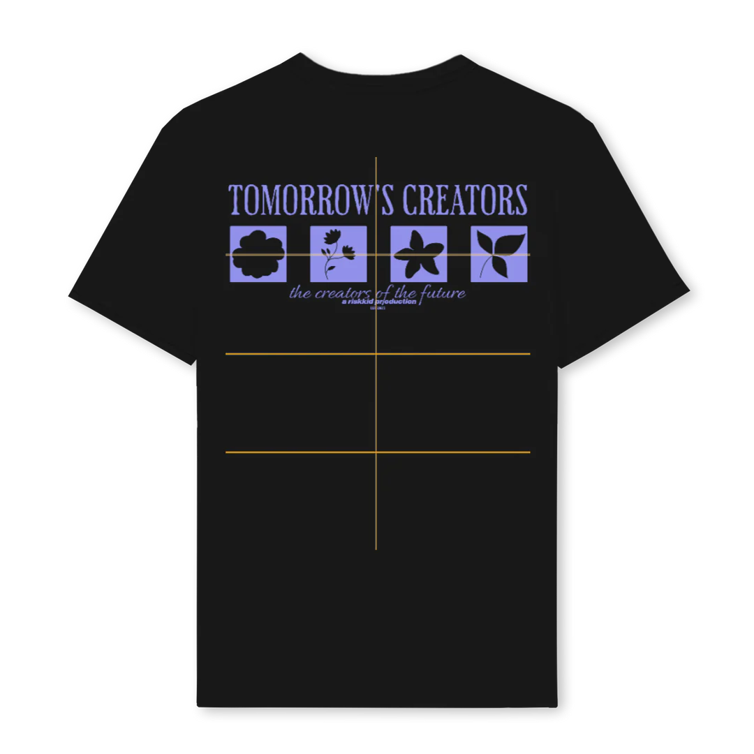 TOMOROWJUIST Black Regular Tee. - Image 2