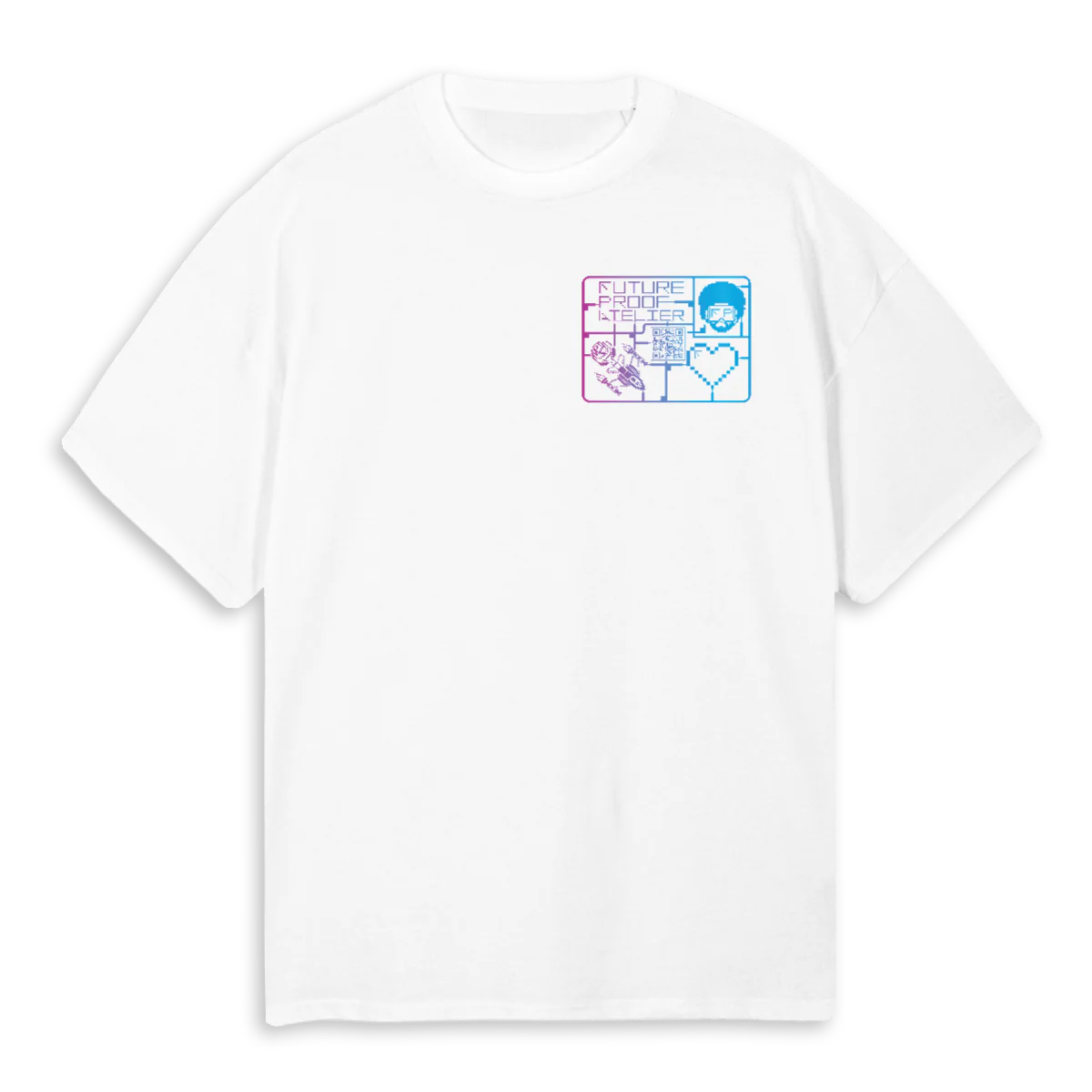 TOY FP White Oversized Tee.