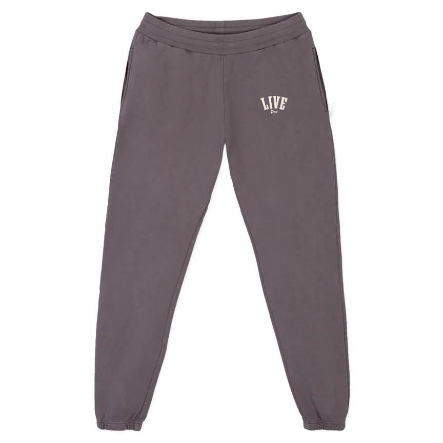TRACKSUITA_BOT Pigment Grey Relaxed Sweatpants.