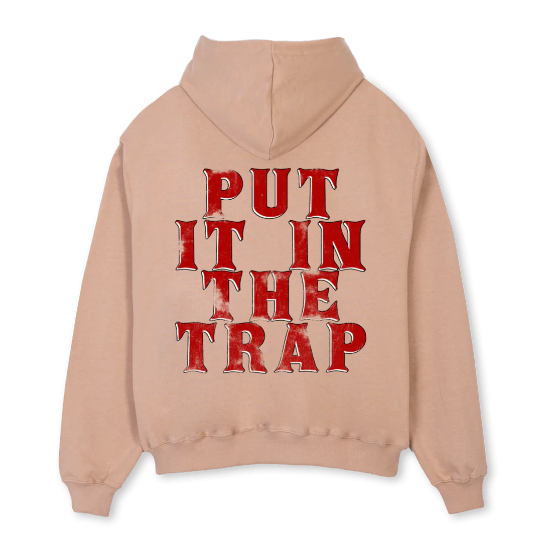 TRAVON Croissant Oversized Zipped Hoodie. - Image 2