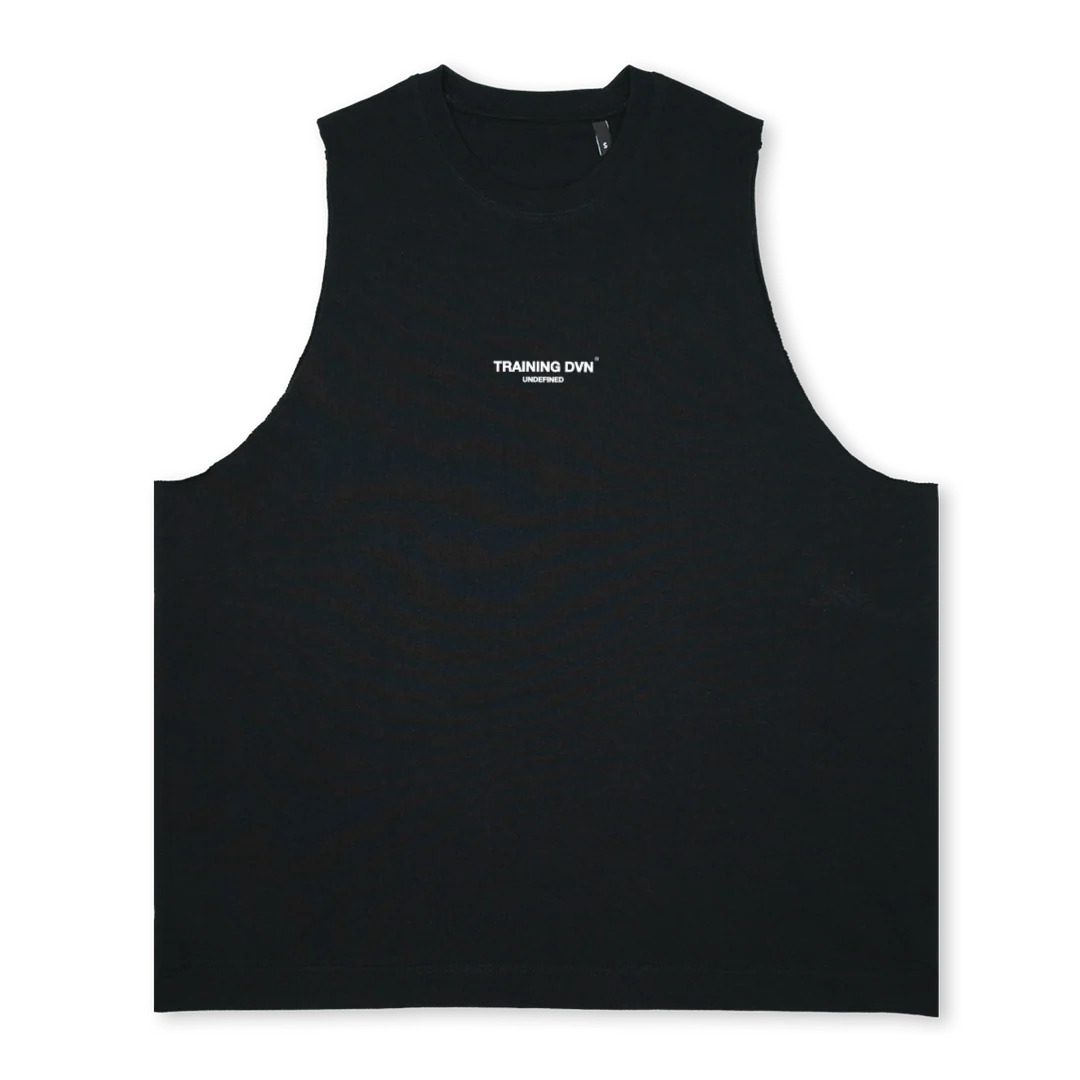 TRNDVN ONEZER Deep Black Oversized Vest.