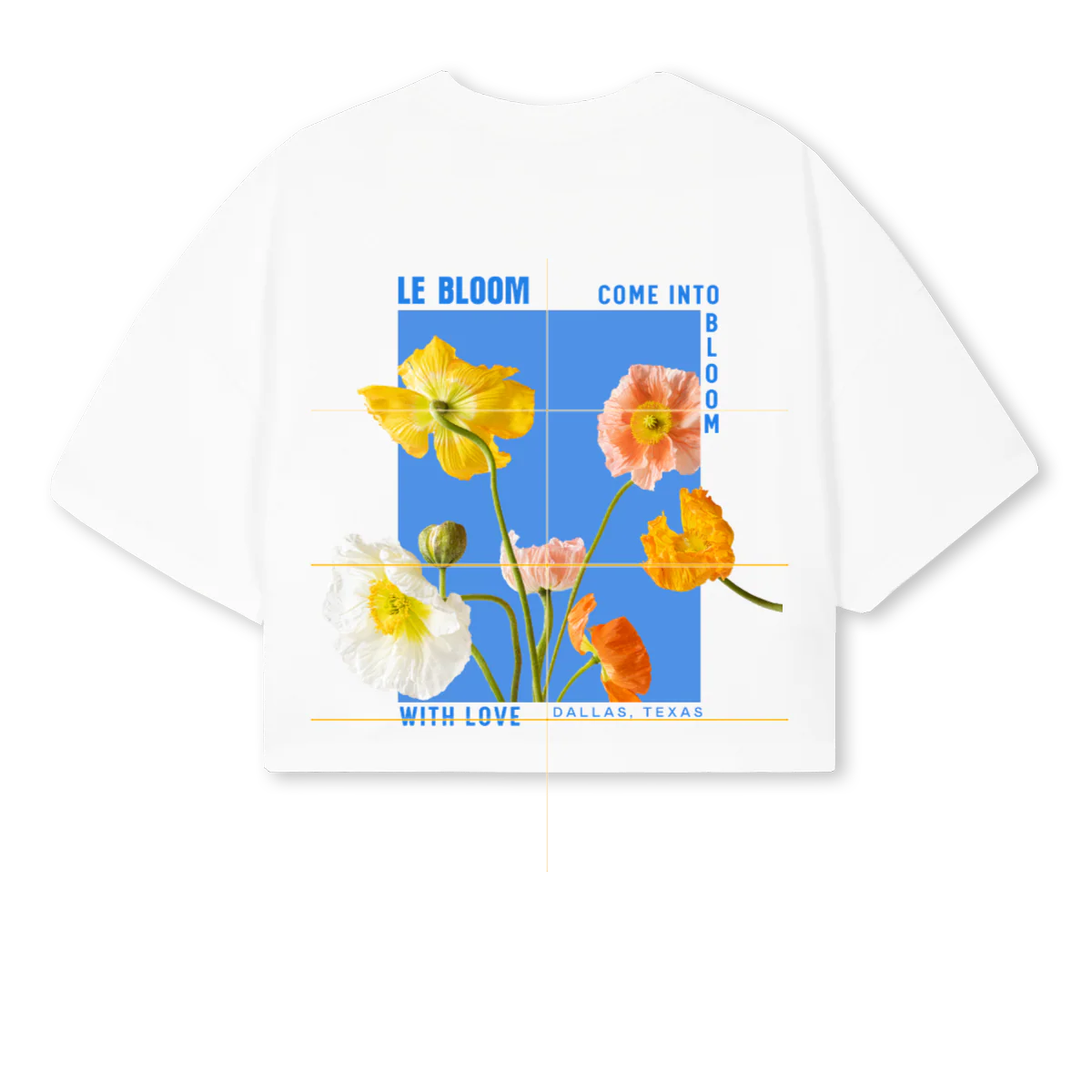 TSHIR White Cropped Oversized Tee. - Image 2
