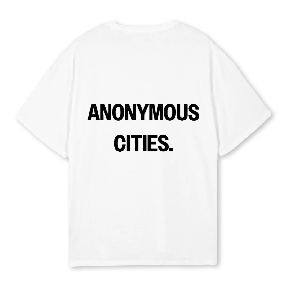 TSHIRTFIRST White Oversized Tee. - Image 2