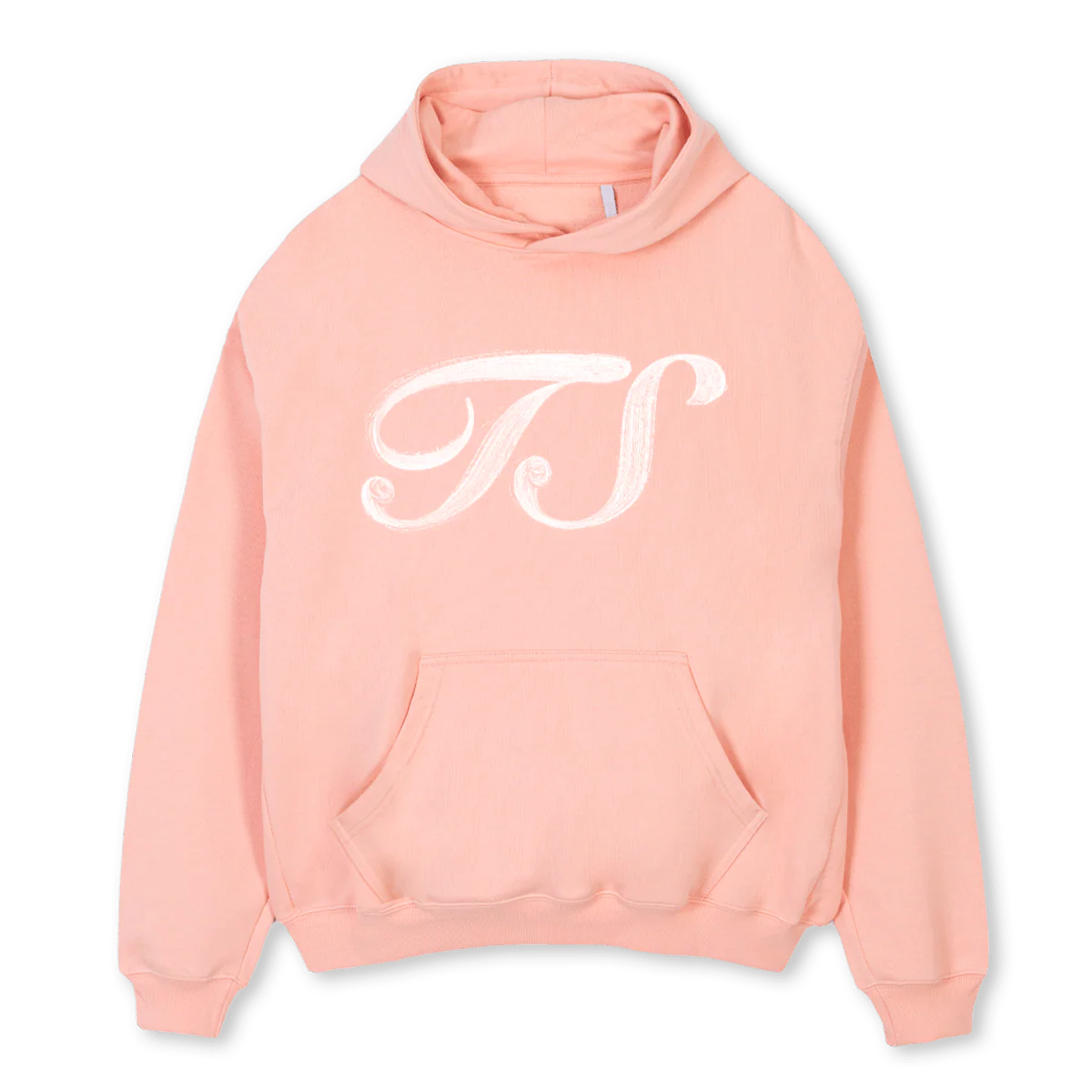 TSPAINTHOODIE Pink Clay Oversized Hoodie.