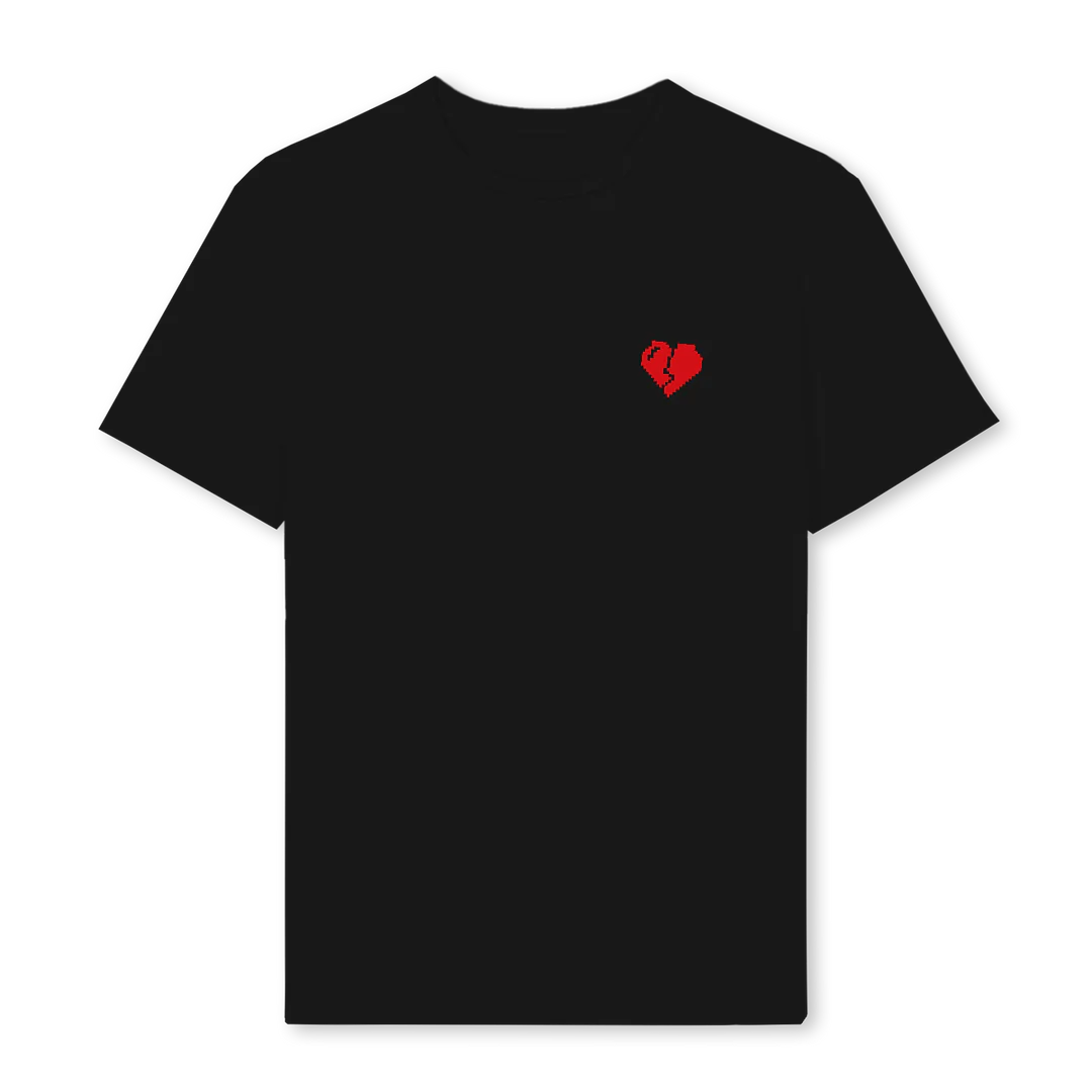 UCL Black Regular Tee.