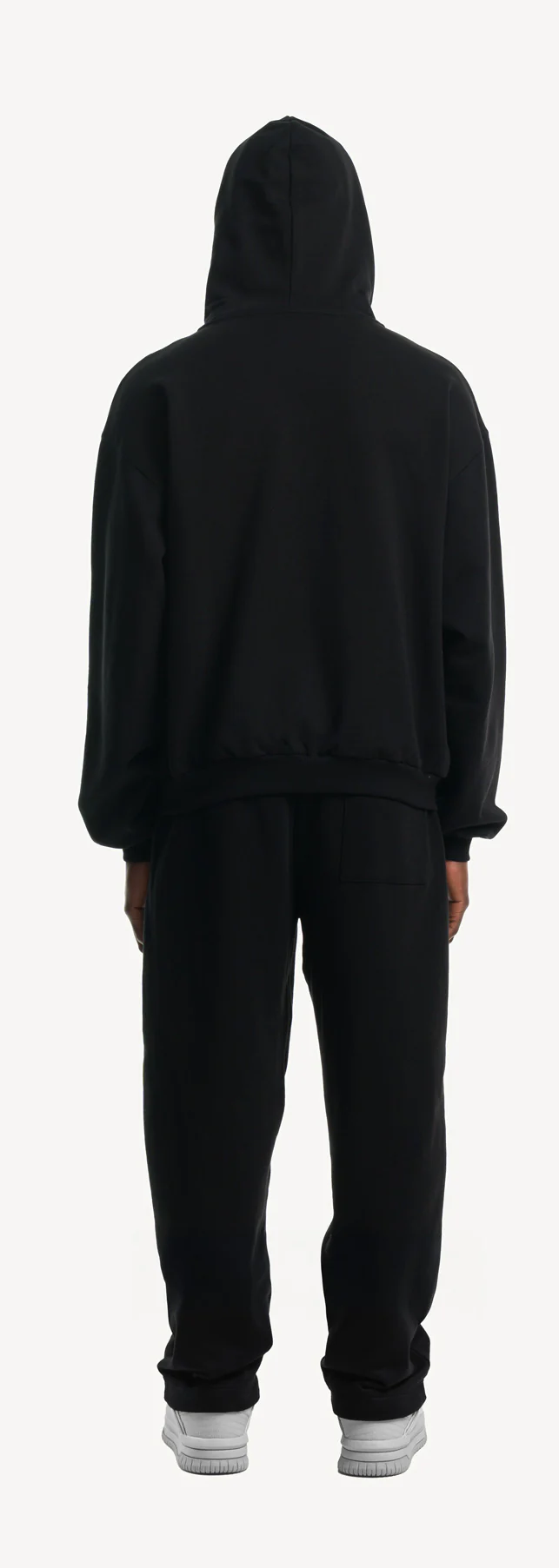 Ultra Heavy Black Straight-Leg Relaxed Sweatpants. - Image 6