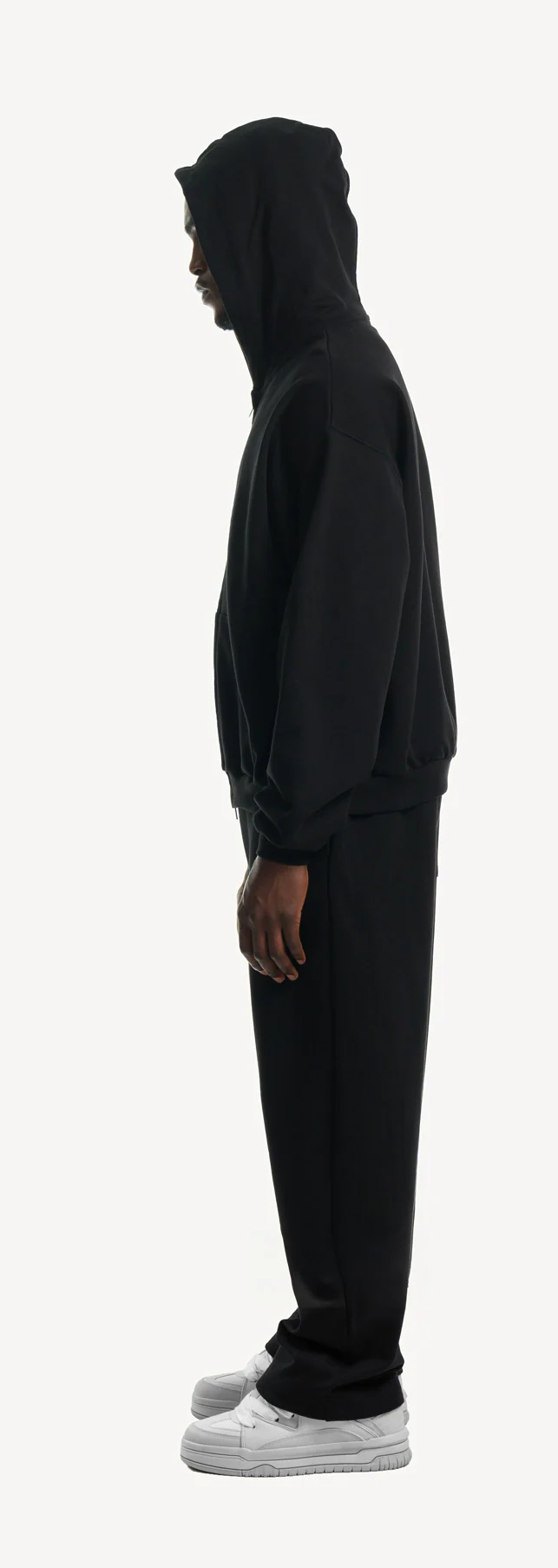 Ultra Heavy Black Straight-Leg Relaxed Sweatpants. - Image 8