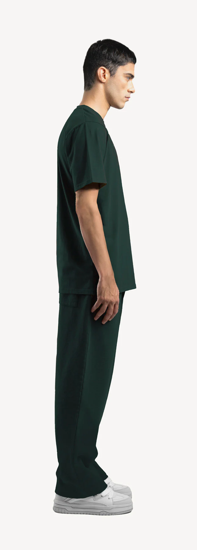 Ultra Heavy Wild Green Straight-Leg Relaxed Sweatpants. - Image 4