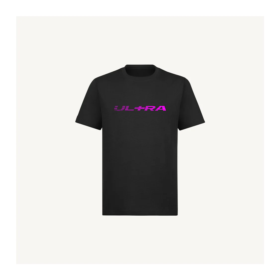 ULTRATEEPINK Black Regular Tee.