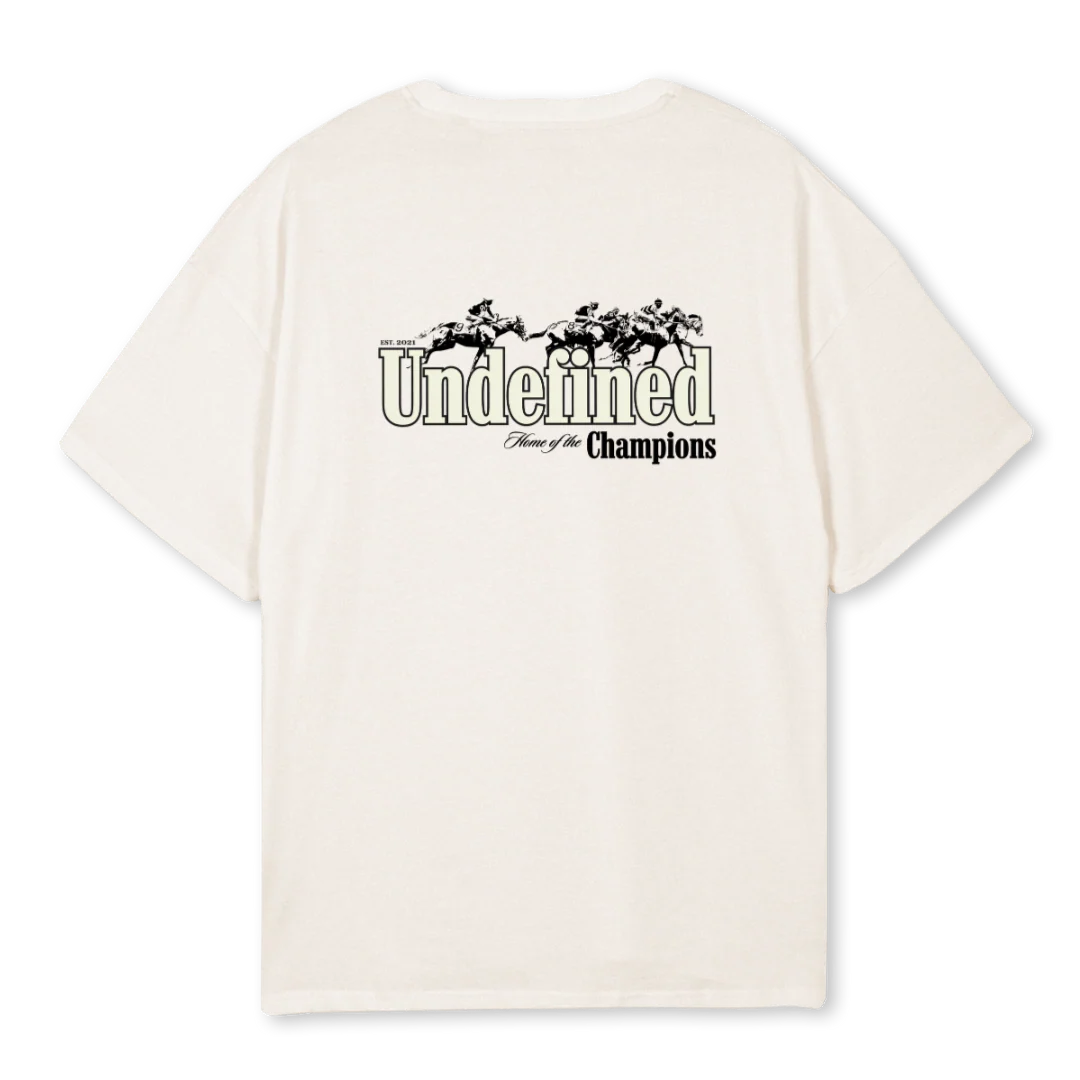 UNDEFINEDCHAMP Vintage White Oversized Tee. - Image 2