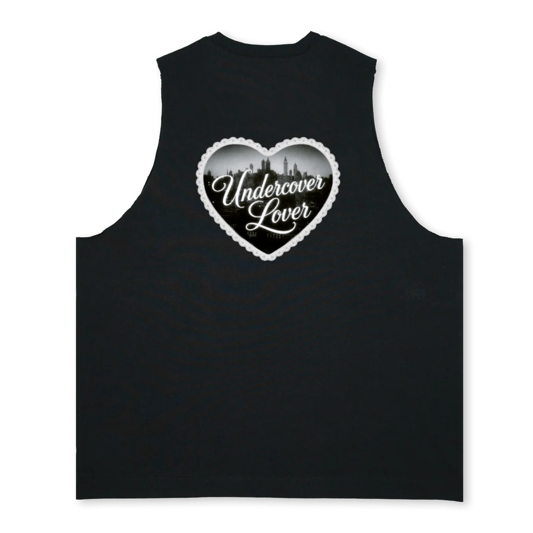 UNDERCOVER Deep Black Oversized Vest. - Image 2