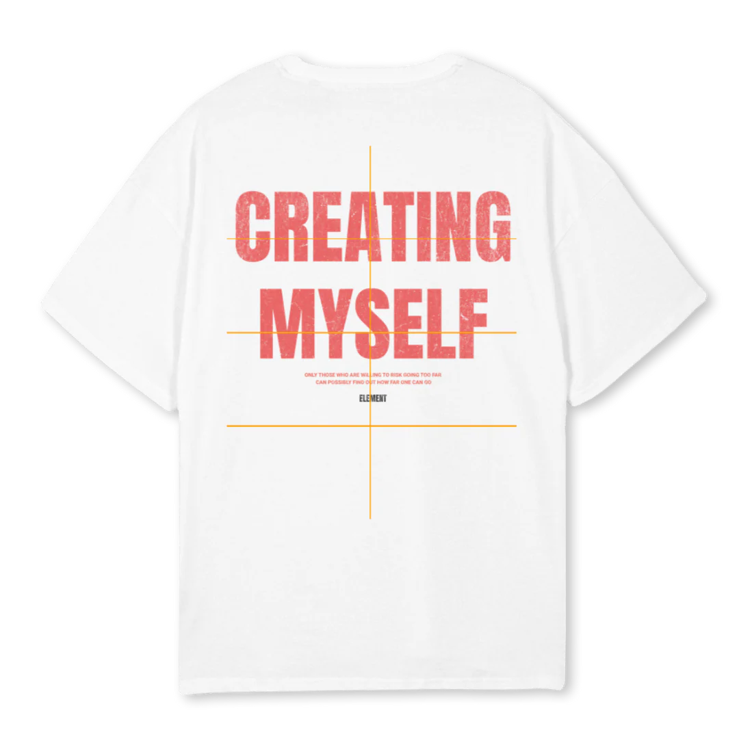 UPDATED CMTW ELEMENT White Oversized Tee. - Image 2