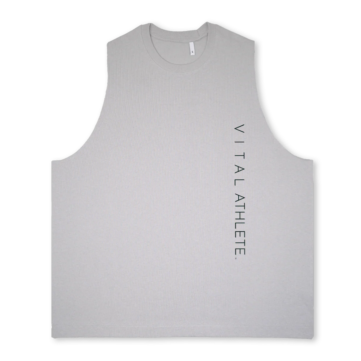 VATANK Cold Silver Oversized Vest.