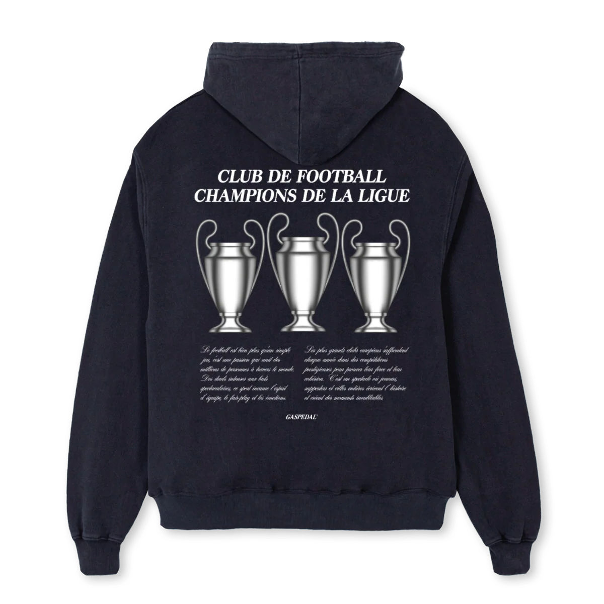VBOSHOODIELALIGUE Vintage Black Oversized Hoodie. - Image 2
