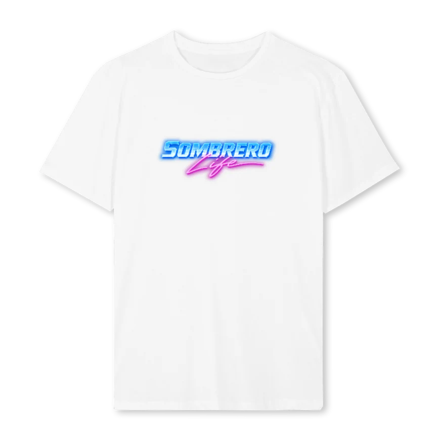 VICE White Regular Tee.