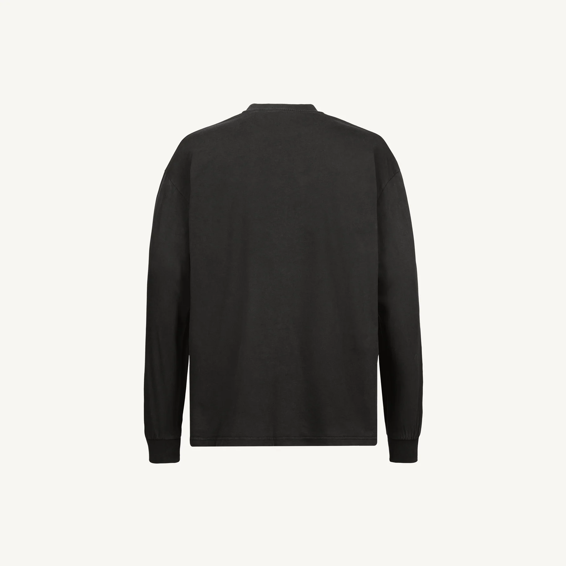 Vintage Black Oversized LS Tee. - Image 10