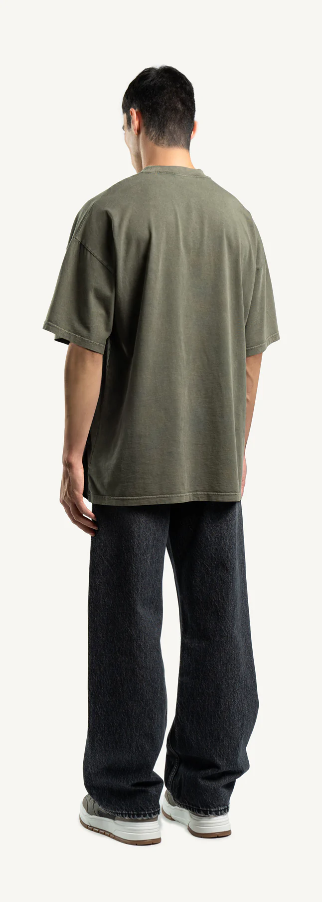 Vintage Olive Oversized Tee. - Image 7