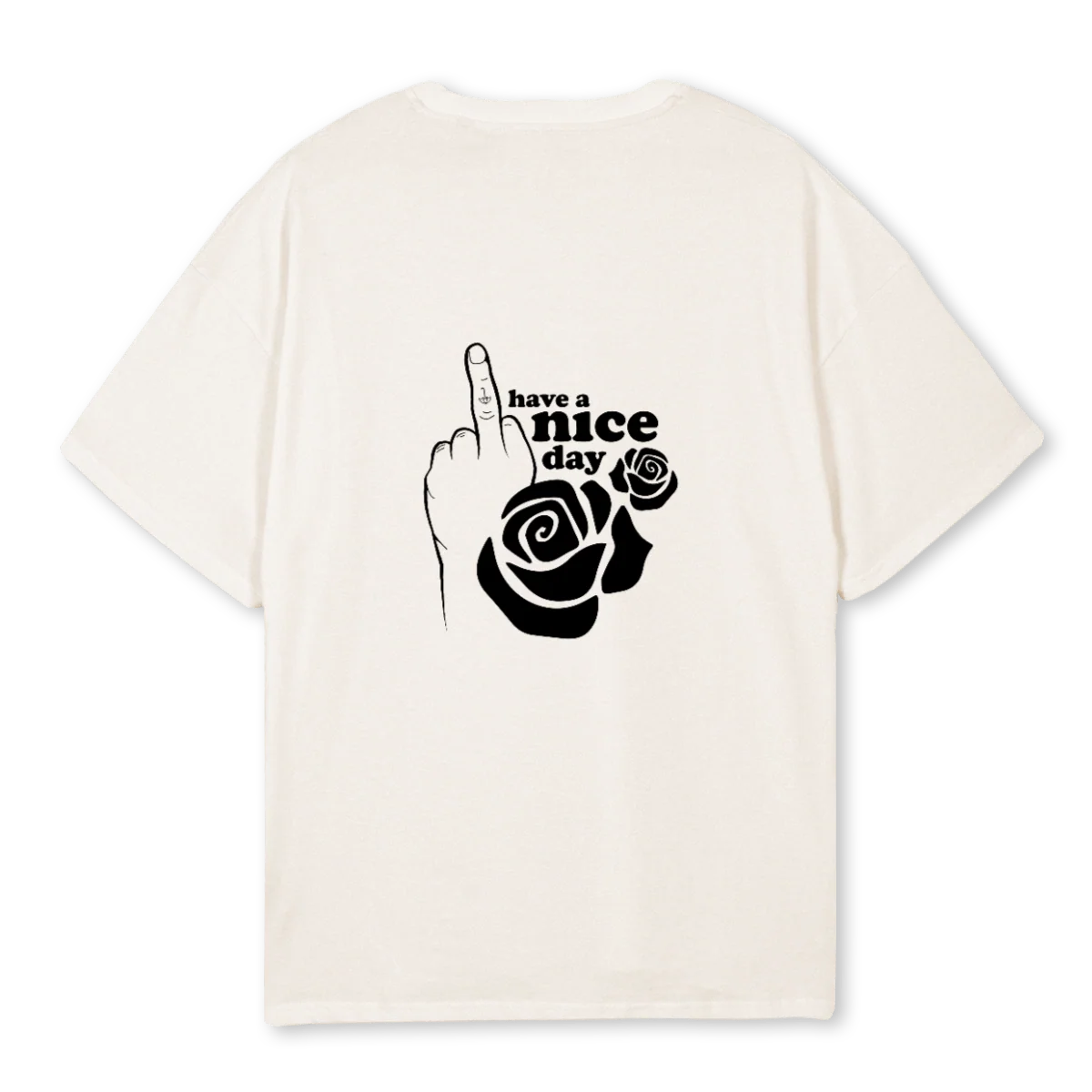 VINTAGE Vintage White Oversized Tee. - Image 2