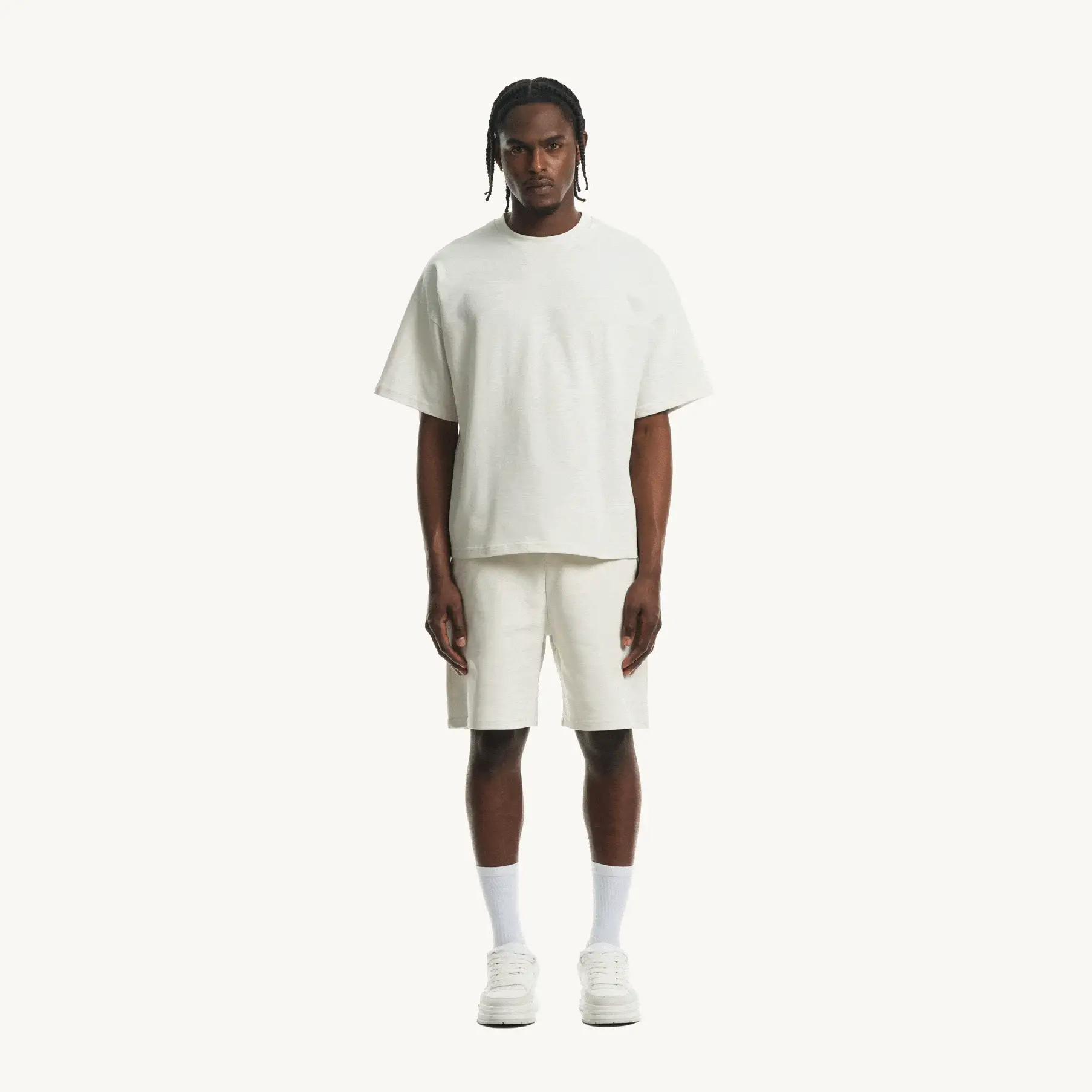 Vintage White Oversized Boxy Tee. - Image 3