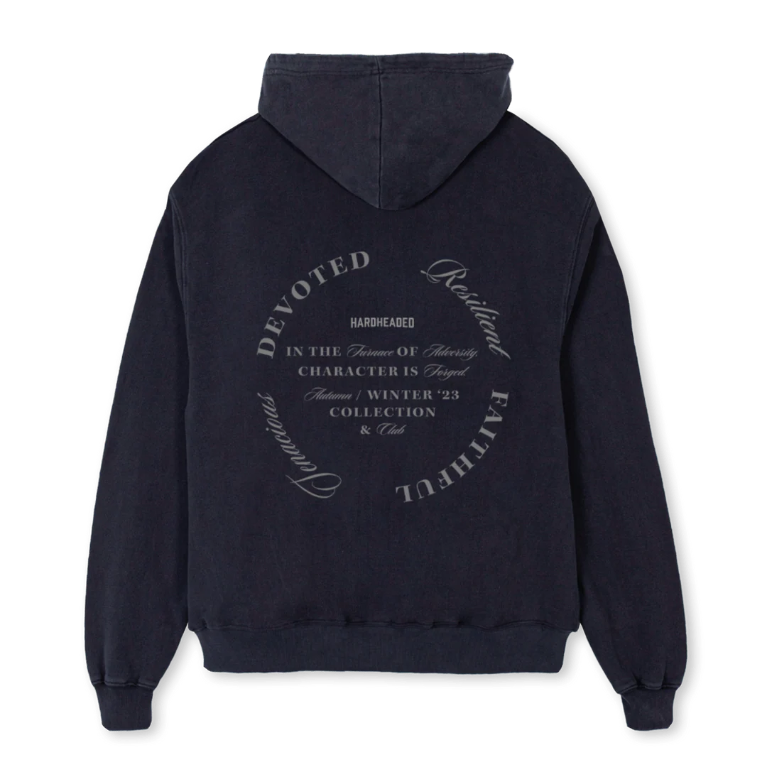 VINTAGEBLACKHOODIE Vintage Black Oversized Hoodie. - Image 2