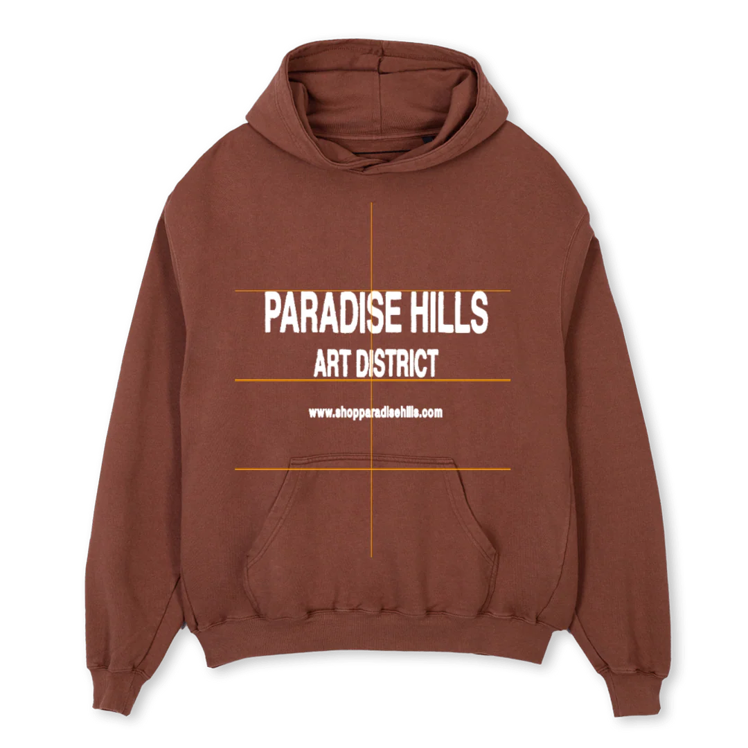 VINTAGEBROWNTOOSWEET Vintage Brown Oversized Hoodie.