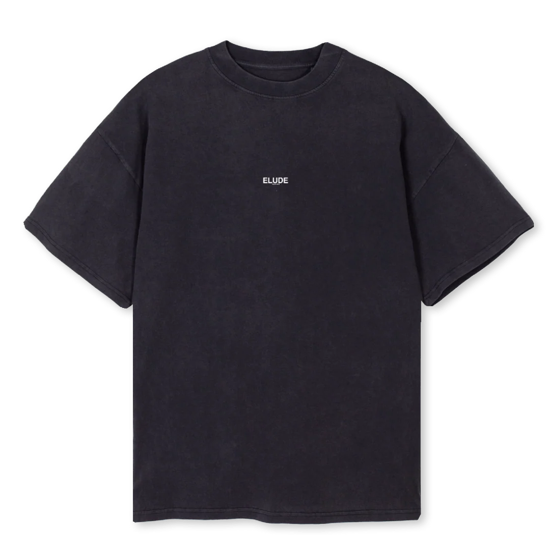 VINTAGEBTEE Vintage Black Oversized Tee.