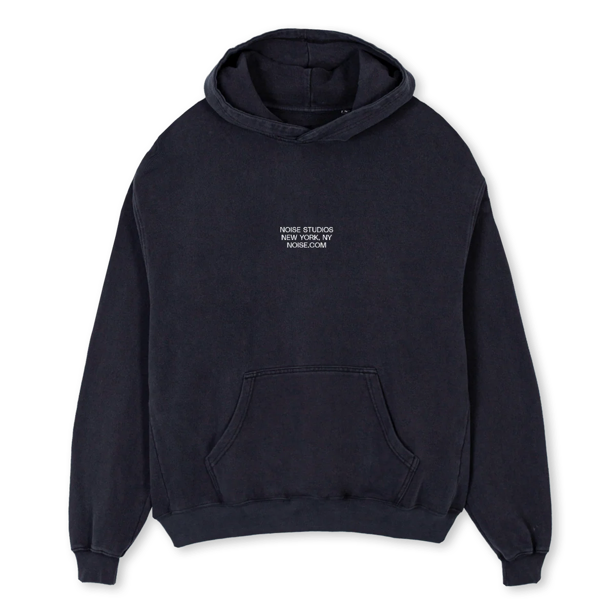 VINTAGECREW Vintage Black Oversized Hoodie.