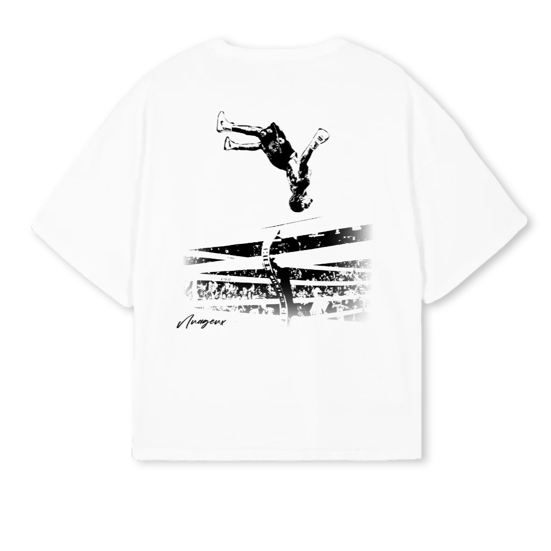 VONTABOX  White Oversized Boxy Tee. - Image 2