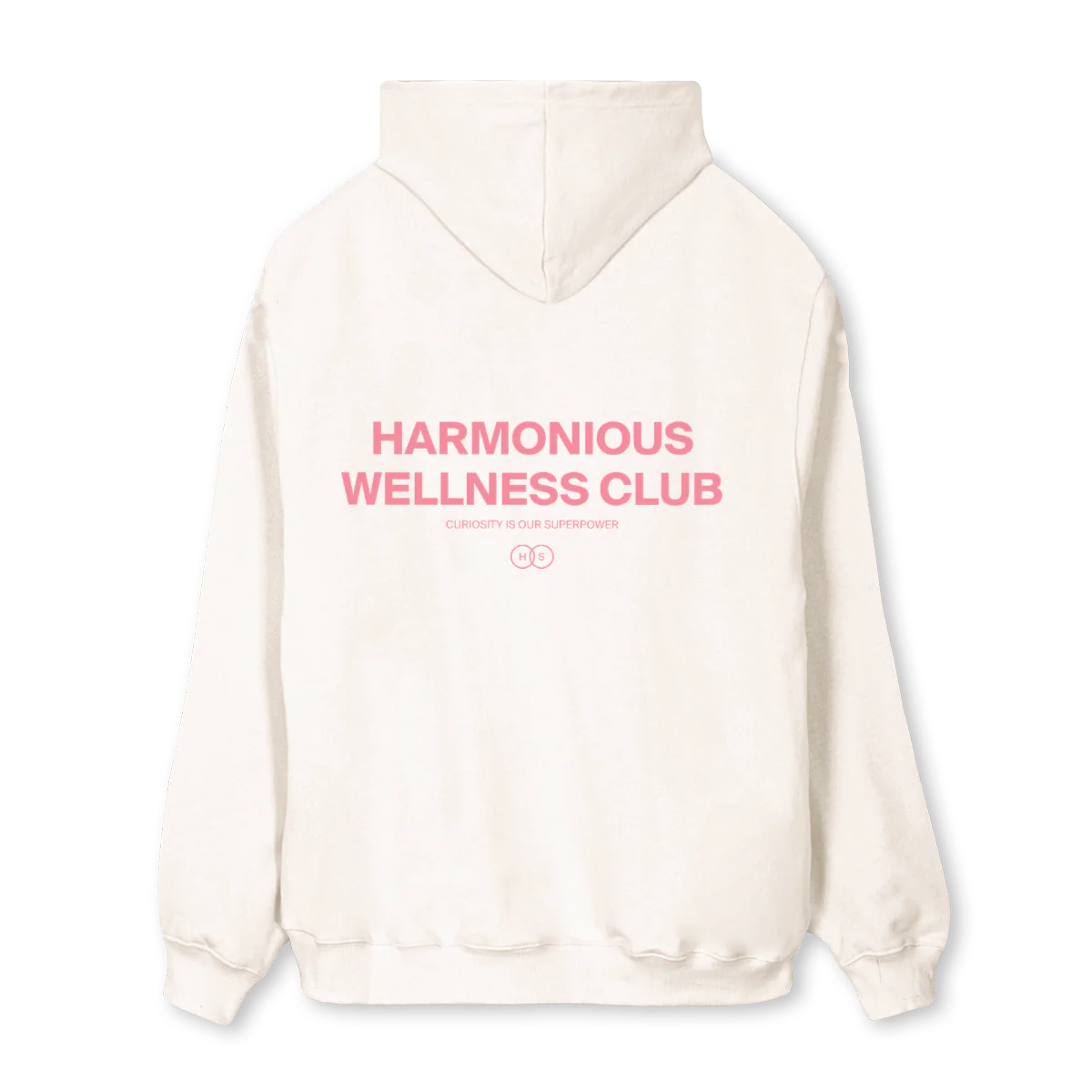 VWHITEREGHOODYPINK Vintage White Regular Hoodie. - Image 2